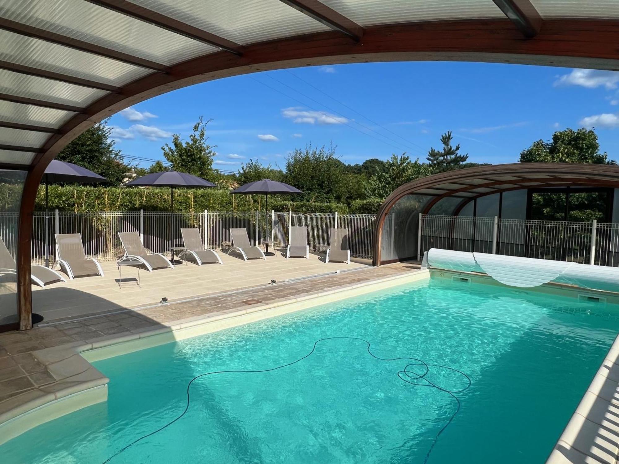 Maison Hyacinthe Of Tournesol Geniet In Luxe Castelnaud-la-Chapelle Exterior foto